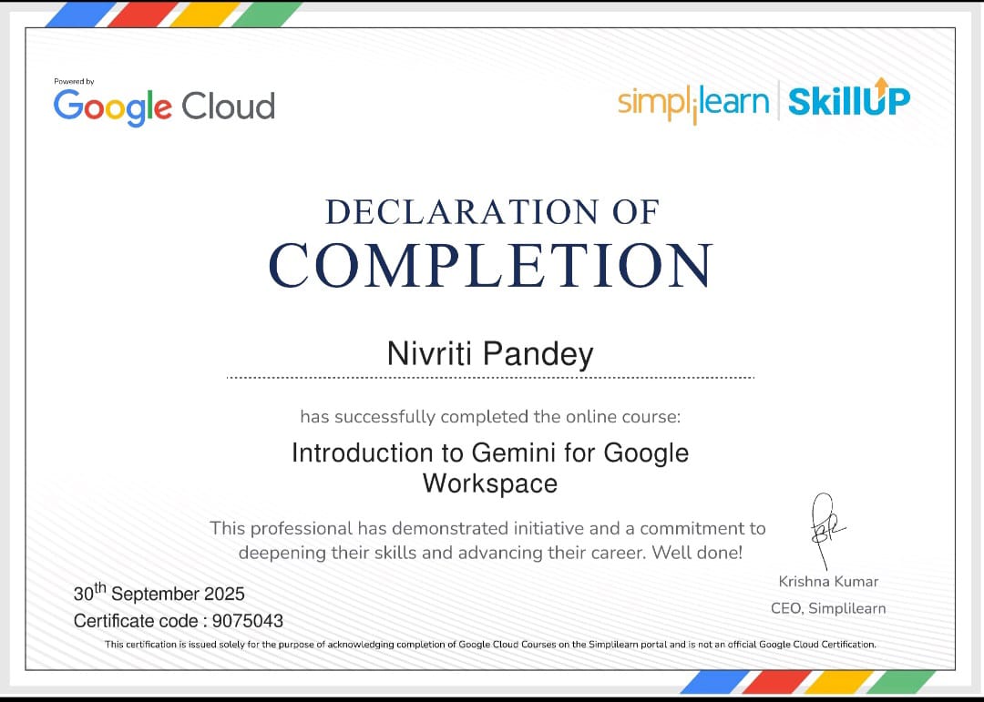 Certificate 2